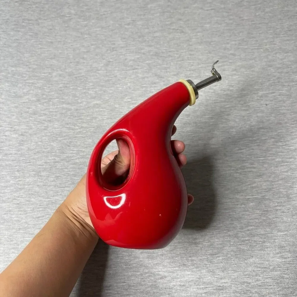Rachel Ray 13 Oz Ceramic Evoo Vinegar Dispenser Bottle